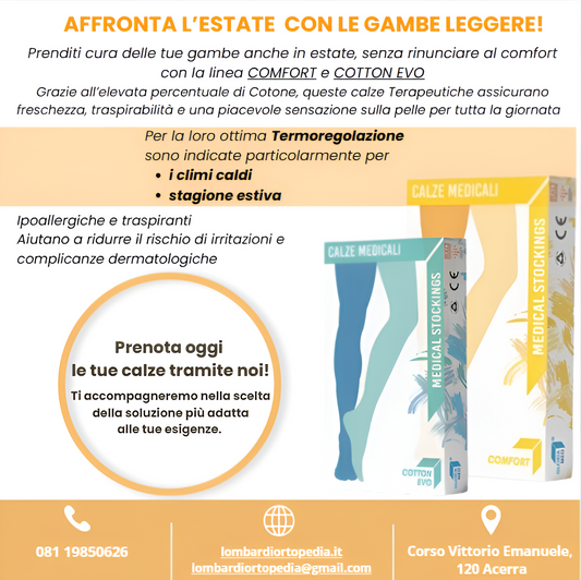Affronta l'estate con le gambe leggere!