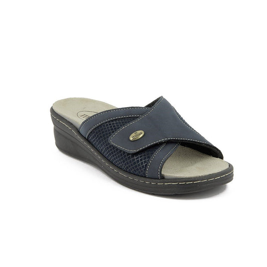 INTERSAN - PANTOFOLA CON FASCIA AD INCROCIO A STRAPPO