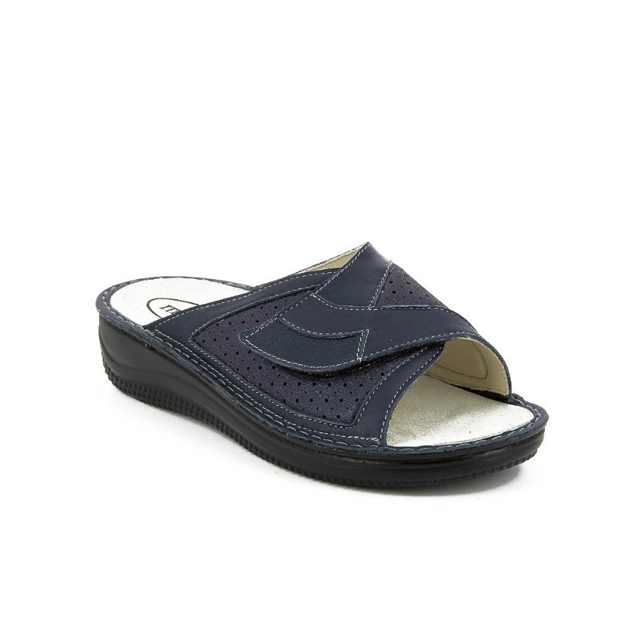 INTERSAN - PANTOFOLA CON DESIGN AD INCROCIO A STRAPPO