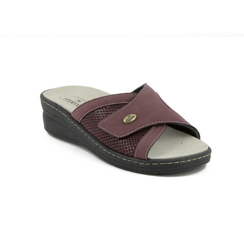 INTERSAN - PANTOFOLA CON FASCIA AD INCROCIO A STRAPPO