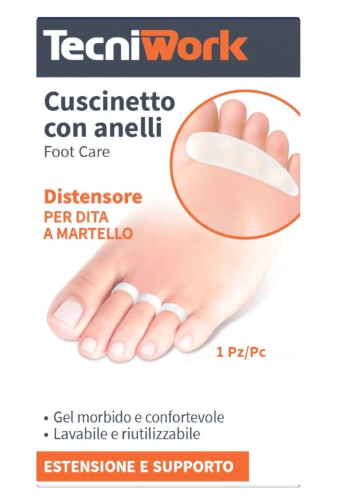 CUSCINETTO CON ANELLI PER DITA A MARTELLO TECNIWORK