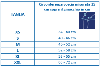 PHYLOETEK 60 FGP - GINOCCHIERA PER LA STABIIZZAZIONE DEL GINOCCHIO