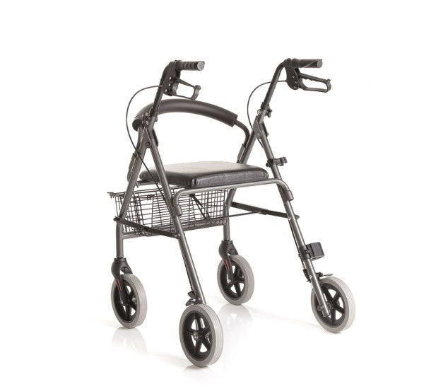 ROLLATORS PIEGHEVOLE CON CESTINO PORTA OGGETTI - MORETTI
