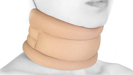 COLLARE CERVICALE SEMIRIGIDO CON SUPPORTO INTERNO MORETTI