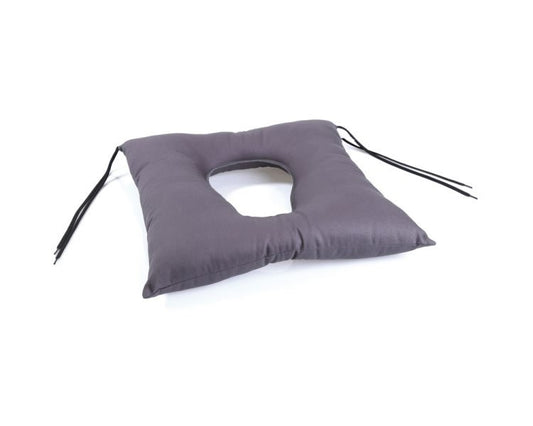 CUSCINO CON FORO CENTRALE IN FIBRA CAVA SILICONATA MORETTI