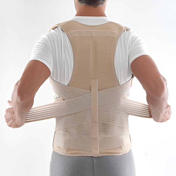 DORSOLOMBOTECH GIBAUD - CORSETTO DORSOLOMBARE CON SPALLACCI