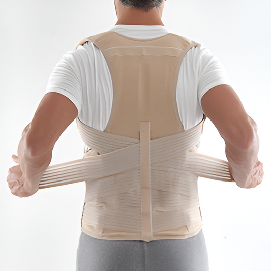 DORSOLOMBOTECH GIBAUD - CORSETTO DORSOLOMBARE CON SPALLACCI