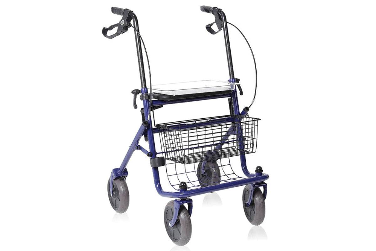 ROLLATORS CON VASSOIO SOSTITUIBILE ALLA SEDUTA - PIEGHEVOLE - MORETTI